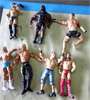 VINTAGE LOT DEAL OF 7 WRESTLERS