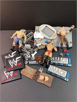 WWF SMACKDOWN SALVAGE PARTS PIECES