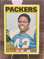 1972 Topps Football Packers John Brockington CARD