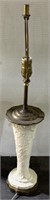 (E) Antique Neoclassical Porcelain Lamp