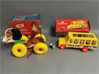 Pair of Vintage Fisher Price Toys in Boxes