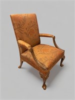 WILLIAM SWITZER OPEN ARM CHAIR