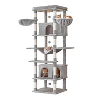 MWPO Extra Large Cat Tree, 77.6-Inch Tall Cat Towe
