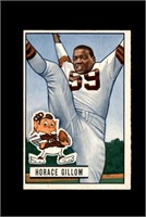 1951 Bowman #37 Horace Gillom RC EX to EX-MT+