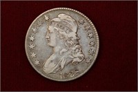1828 Capped Bust Liberty Half Dollar small "8"