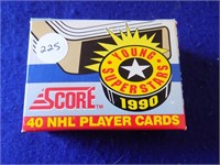 1990 Score 40 NHL Player Cards in Box