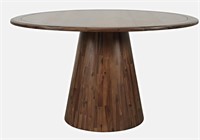joFRAN Nash Mid-Century 50" Pedestal Dining Table