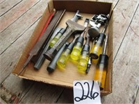 WOOD CHISELS, CHISELS, FILES, MORE