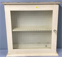 Wood & Glass Medicine Cabinet