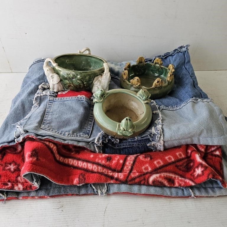 Jean Quilt & Decorative Bowls