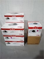(9) PoE Safety Vision Security Cameras