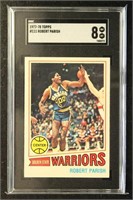 Robert Parish SGC 8 Graded 1977-78 Topps Basketbal