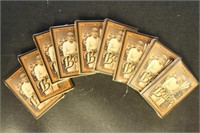 1994 Babe Ruth Official Baseball Stamp Cards, 9 Se