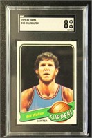 Bill Walton SGC 8 Graded 1979-80 Topps Basketball