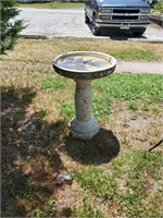 Cement Bird Bath