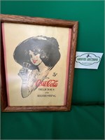 12x15 Vintage Coca Cola Picture