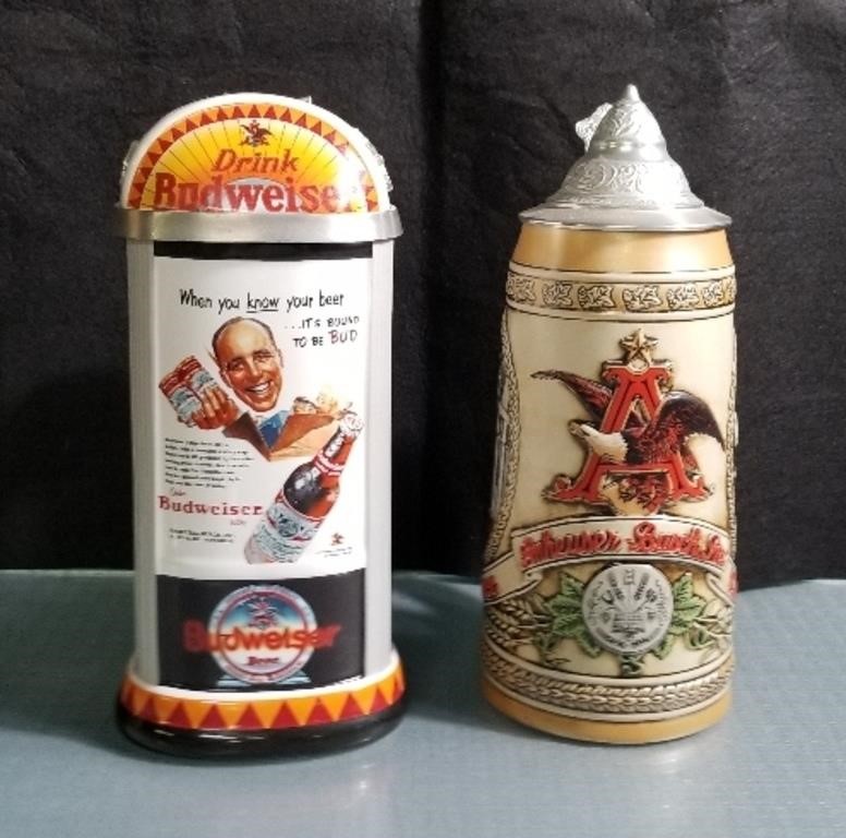 2 Anheuser Busch Steins- 2006 and Limited