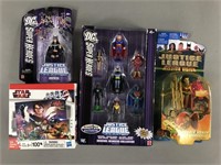 4pc DC Superhero & Star Wars NIP Toy Lot