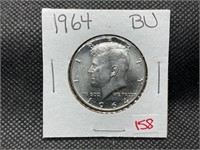 1964 KENNEDY HALF DOLLAR BU