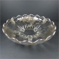 Silver Overlay glass