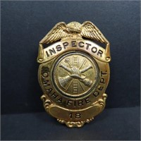 Fire Inspector Badge Omaha