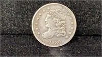 1834 Bust Silver Half Dime