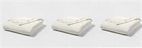 3 PCS MICROPLUSH BED BLANKET FULL/QUEEN SOUR