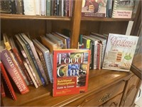 Cookbooks- bottom shelf