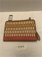 Fossil small pouch Muti Color New Tags $60 Retail
