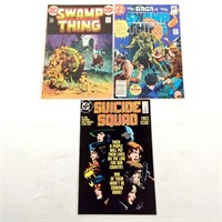 Suicide Squad #1, 2 Swamp Thing Comics