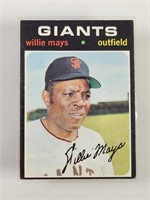 1971 TOPPS WILLIE MAYS NO. 600