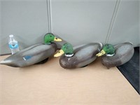 3 QUACK SUPER MAGNUM RUBBERIZED DUCK DECOYS