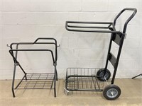 Saddle Cart & Folding Saddle Stand