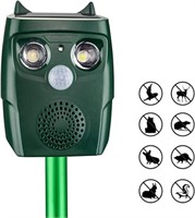 Ultrasonic Animal Pest Repeller, Waterproof Outdoo