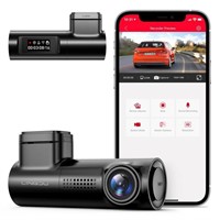 D100 Smart Dash Cam for Cars 2K GPS WIFI 0.96"LCD