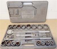 21-Piece 3/4" Drive Socket Wrench Set - Hand Tools