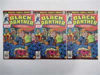 Black Panther #1 (x3) 1977/Jack Kirby