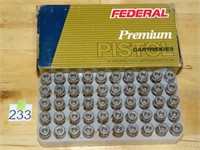 40 S&W 165gr Federal Rnds 50ct