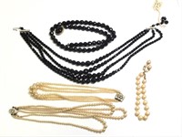 Small Group of Costume Necklaces & Bracelet
