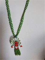 Beaded Indian necklace
