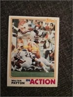 WALTER PAYTON FOOTBALL CARD