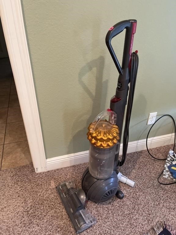 Dyson vacuum. Has been used in the home with