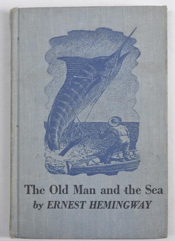 1952 The Old Man And The Sea by Ernest Hemingway