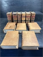 11 LEATHER BOUND ENCYCLOPEDIAS OF LAW 1897