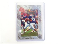1991 Brett Favre Rookie Card in Protector