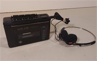 GE Portable Cassette Player