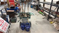 Garden Tool Cart w/ Tools