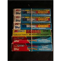 (6) 1980's Collectors Edition Baseball Sets