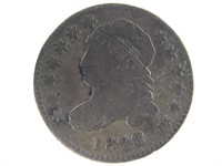 1823/2 Bust Dime, Large E's