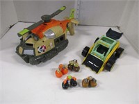 Matchbox Big Boots Helicopter and more